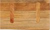 vidaXL Tischplatte mit Baumkante 60x20x2,5 cm Massivholz Mango 370512 Bild 5