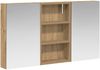 vidaXL Badezimmerschrank-Set 3 pcs 90 x 10,5 x 50 cm Holzwerkstoff 3403671 Bild 2