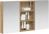 vidaXL Badezimmerschrank-Set 3 pcs 90 x 10,5 x 50 cm Holzwerkstoff 3403671 Bild 3