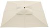 anndora-sonnenschirm Sonnenschirm 3x4 Meter Marktschirm rechteckig, LxB: 400,00x300,00 cm, wasserabweisende Oberflächenbeschichtung Bild 4