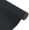 vidaXL Teppich Rechteckig Schwarz 100x300 cm Bambus 376810 Bild 4