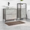 vidaXL Rutschfeste Badmatte Braun 50x80 cm PP 4019827 Bild 2