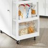 SoBuy FKW75-WN Küchenwagen, MDF, Lackiert, Weiß, 60 x 90 x 40 cm Bild 5