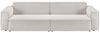 KAWOLA Sofa SAMU 2-Sitzer Feincord silber 72 x 106 x 236 cm Bild 3