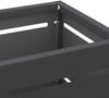 vidaXL Regenschirmständer Schwarz 15,5 x 15,5 x 49 cm Stahl 868512 Bild 5