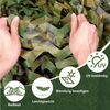 Lapalife Sonnensegel Tarnnetz Camouflage Netz 3D Blattmuster, UV-beständig Sonnenschutz, Reißfest verstärkt & geräuscharm, für Jagd Fotografie Garten Party Bild 4