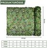 Lapalife Sonnensegel Tarnnetz Camouflage Netz 3D Blattmuster, UV-beständig Sonnenschutz, Reißfest verstärkt & geräuscharm, für Jagd Fotografie Garten Party Bild 2