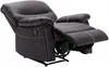 Vente-unique - CANBY Sessel Kunstleder Braun - B 90 cm x H 95 cm x L 79 cm Bild 4