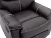 Vente-unique - CANBY Sessel Kunstleder Braun - B 90 cm x H 95 cm x L 79 cm Bild 5