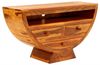 Fernsehtisch Jali 120x65x45 aus indischem Sheesham-Massivholz Bild 2