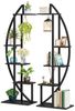 Tribesigns Blumenständer Pflanzenregal (2 St), 5-Tier Metall-Pflanzenständer, mit Aufhängehaken Bild 5