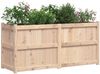 vidaXL Pflanzkübel 150x50x70 cm Massivholz Kiefer 837489 Bild 4