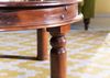 Couchtisch rund Akazie 90x90x45 nougat lackiert OXFORD #330 Bild 4