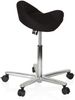 hjh OFFICE Arbeitsstuhl Arbeitshocker MOVE-TEC 3D PRO I Stoff Schwarz Bild 3