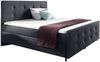 99rooms Primo Boxspringbett 120x200 cm Velours Jasmine Dunkelgrau Bild 4
