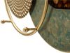 Natur24 Garderobenleiste Garderobe Galaxy 70 x 27,5 x 5,5 cm Metall Mehrfarbig Bild 4