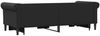 vidaXL Tagesbett Ausziehbar mit Schubladen Schwarz 90x200cm Kunstleder 3197731 Bild 5