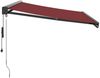 vidaXL Markise Automatisch Burgunderrot 300x250 cm 3215328 Bild 4