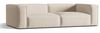 Micadoni Sofa Nuria 5-Sitzer Strukturierter Stoff Beige Bild 2
