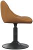 vidaXL Esszimmerstuhl Braun Samt 3088811 Bild 4