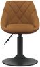 vidaXL Esszimmerstuhl Braun Samt 3088811 Bild 3
