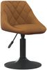 vidaXL Esszimmerstuhl Braun Samt 3088811 Bild 2