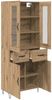vidaXL Highboard Artisan-Eiche 69,5 x 34 x 90 cm Holzwerkstoff 3402702 Bild 5