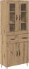 vidaXL Highboard Artisan-Eiche 69,5 x 34 x 90 cm Holzwerkstoff 3402702 Bild 2
