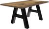 Esszimmertisch Elia 8 180 x 90 x 75 Esstisch Schwarzstahl/Plankeneiche 13313-180 Bild 2