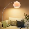 Monzana Design Bogenlampe XL mit Marmorfuß Bild 3