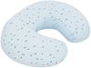 Kikkaboo Stillkissen Bear with me rund 50 cm, 100% Baumwolle, Bezug abnehmbar blau Bild 2