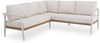 casa NOVA Lounge-Set VAVA 3-tlg. beige Gartenset Loungemöbel Gartenmöbel Bild 2