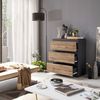 Furnica Kommode GABRIEL mit 3 Schubladen H72cm B60cm T33cm Bild 2