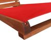Rotes Wikingerstuhl-Set Schwedenstuhl Strandstuhl Anglerstuhl Partystuhl 2 Stück XXL V-10-363 Bild 5