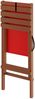 Rotes Wikingerstuhl-Set Schwedenstuhl Strandstuhl Anglerstuhl Partystuhl 2 Stück XXL V-10-363 Bild 4
