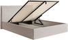Selsey 'Softie Slim' Polsterbett 140×200 mit Bettkasten und Lattenrost, Chenille, beige Bild 4
