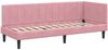 vidaXL Eckbettgestell mit Kopfteil Rosa 80 cm x 200 cm Samt 42016331 Bild 4