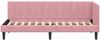 vidaXL Eckbettgestell mit Kopfteil Rosa 80 cm x 200 cm Samt 42016331 Bild 5