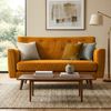 CLP Sofa Kioni Cordbezug 2-Sitzer komfortabel gepolstert bis 240 kg belastbar,orange Bild 3