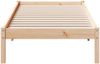 vidaXL Massivholzbett Extra Lang ohne Matratze 80x210 cm Kiefernholz 852400 Bild 4