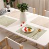 Vivi Idee Platzset Tischset Tischmatte Kunstleder, abwischbar wasserdicht Anti-Rutsch, Hitzebeständig beidseitig, 45 x 30 cm, 4er Set Bild 3