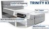 Best for Home Boxspringbett mit Bettkasten Trinity K1 Bonell-Matratze inkl. Komfort Topper (Polsterbett Doppelbett Boxbett mit gepolstertes Kopfteil, versch. Größen, 140x200 160x200 180x200 200x200 cm), Handwerksqualität Bild 4