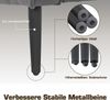 MCombo Ohrensessel 7277-1,Armlehnensessel mit Kissen und Metallfüße , für Wohnzimmer, Chestersield Sessel Relaxsessel Polstersessel, ohne Hocker, 120KG belasterbar, Samt-Bezug, Grau, 60 x68 x103 cm Bild 4