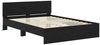 vidaXL Bettrahmen Schwarz Eichen-Optik 150 x 200 cm Holzwerkstoff 3403606 Bild 5