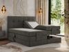 Elektrisches Bett, Boxspringbett mit Multipocket-Matratzen und Elektrisch verstellbare - VITTORIA - 160 x 200 cm - Dunkelgrau Velvet - H3 Bild 2