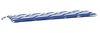vidaXL Gartenbank-Auflagen, 2 Stk., Polyester, Blau / Weiß, 180 x 50 x 7 cm Bild 4