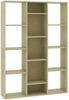 vidaXL Raumteiler/Bücherregal Sonoma-Eiche 100x24x140 cm Holzwerkstoff 800444 Bild 2