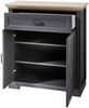 Garderoben-Set >Jasmin< in Graphit - 223x204x41cm (BxHxT) Bild 3