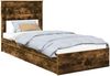 vidaXL Aufbewahrungsbett Geräucherte Eiche 100 x 200 cm Holzwerkstoff 3409936 Bild 2