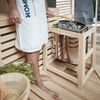 HOME DELUXE Traditionelle Sauna SKYLINE BIG XL - 200 x 200 cm für 6 Personen Bild 5